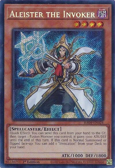 Aleister the Invoker (Alternate Art) (Secret Rare)