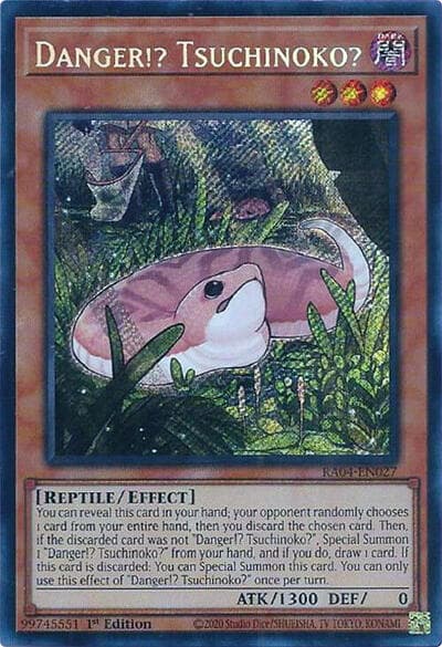Danger!? Tsuchinoko? (Secret Rare)