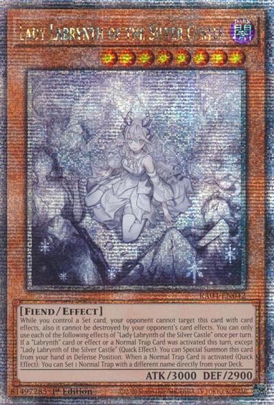 Lady Labrynth of the Silver Castle (New Art) (Quarter Century Secret Rare)