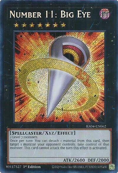 Number 11: Big Eye (Secret Rare)