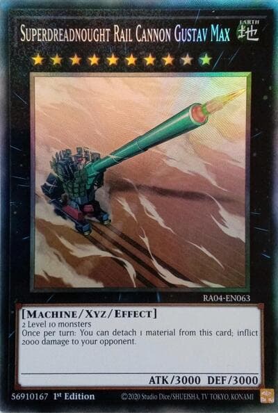 Superdreadnought Rail Cannon Gustav Max (PCR)