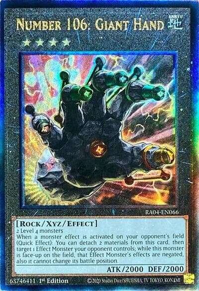 Number 106: Giant Hand (PUR)