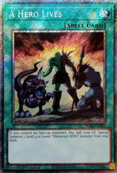 A Hero Lives (Platinum Secret Rare)