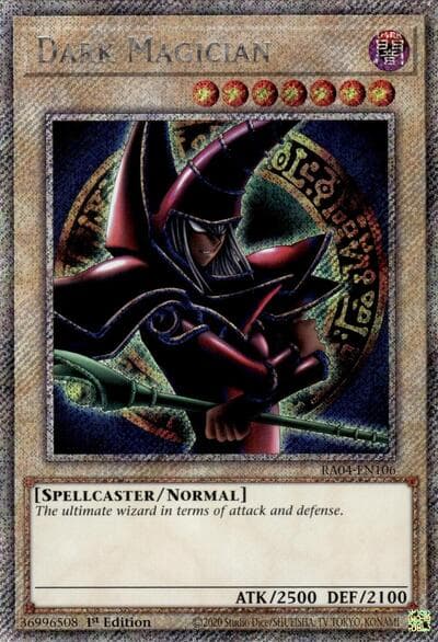 Dark Magician (Arkana) (Platinum Secret Rare)