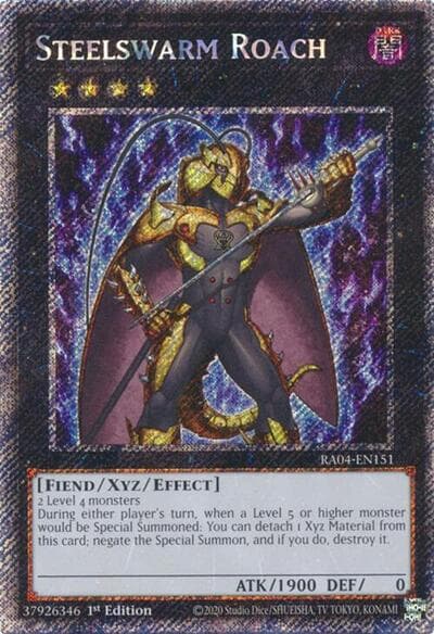 Steelswarm Roach (Platinum Secret Rare)