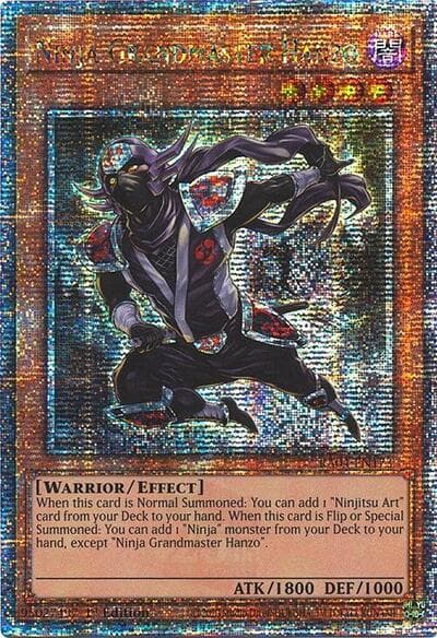 Ninja Grandmaster Hanzo (Quarter Century Secret Rare)