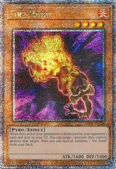 Fire Hand (Quarter Century Secret Rare)