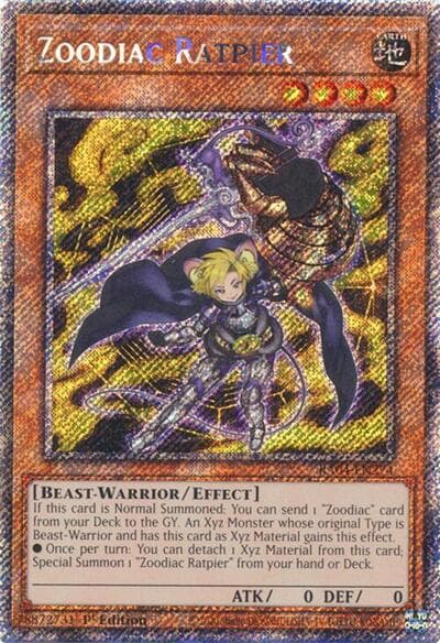 Zoodiac Ratpier (Platinum Secret Rare)