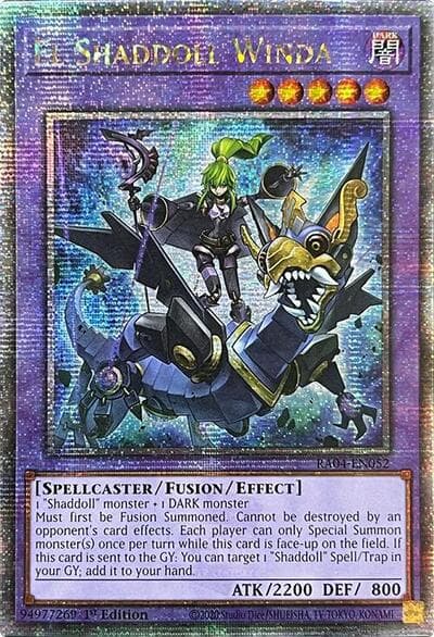 El Shaddoll Winda (Quarter Century Secret Rare)