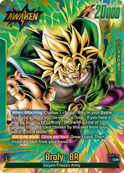 Broly : BR - FB06-048 (Alternate Art)