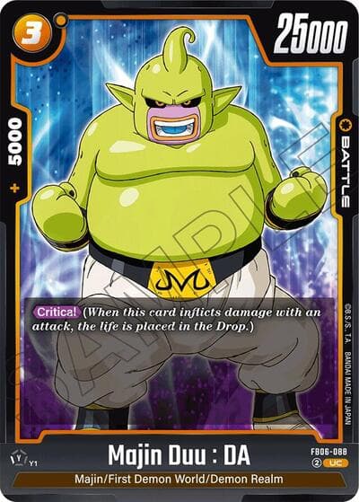 Majin Duu : DA