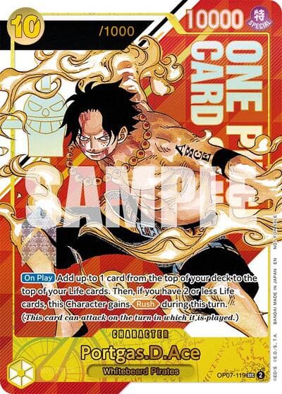 Portgas.D.Ace (Serial Numbered)