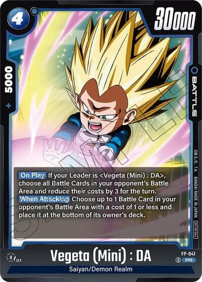 Vegeta (Mini) : DA - FP-041