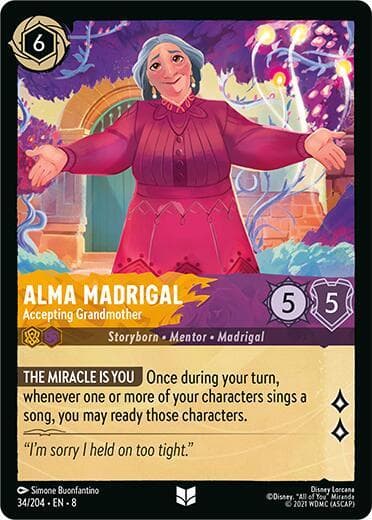 Alma Madrigal - Accepting Grandmother