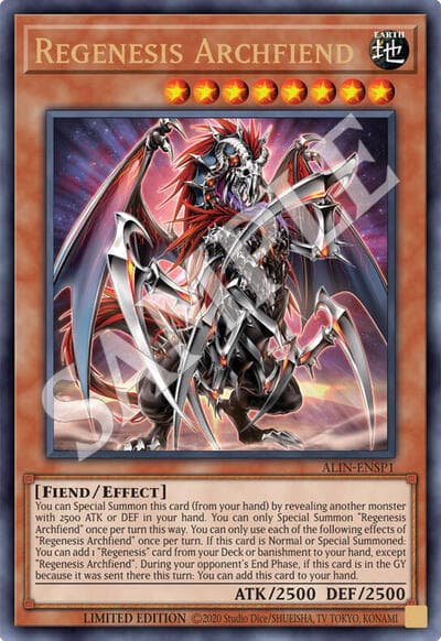 Regenesis Archfiend (ALIN-ENSP1)