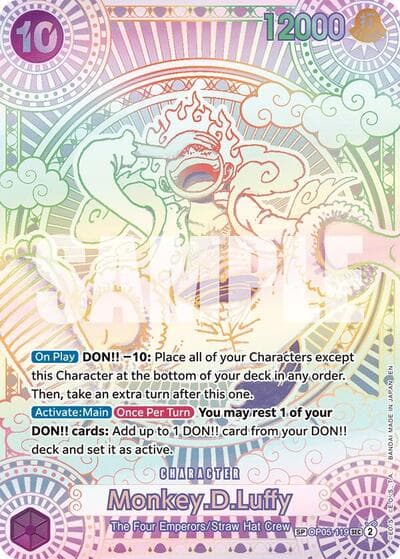 Monkey.D.Luffy (119) (SP) #OP05-119