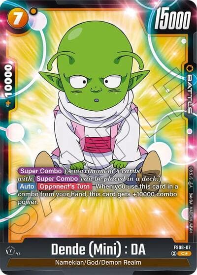 Dende (Mini) : DA (Bonus Pack Alternate Art) #FS08-07