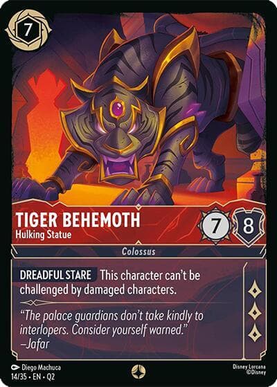 Tiger Behemoth - Hulking Statue