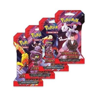 Destined Rivals Sleeved Booster Pack Art Bundle [Set of 4]