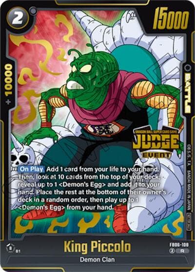 King Piccolo (Judge Pack (Event Judge) 04)