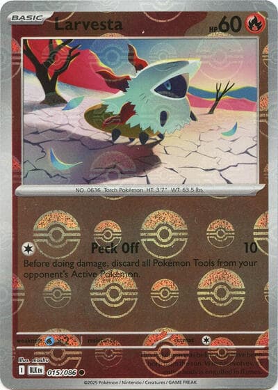 Larvesta (Poke Ball Pattern)