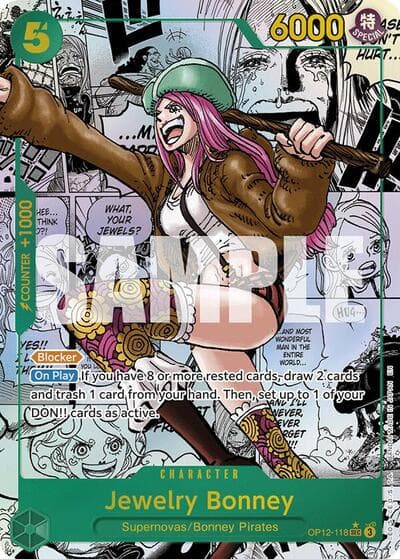 Jewelry Bonney (118) (Manga) #OP12-118