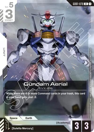 Gundam Aerial (Store Tournament Participant Pack 01)