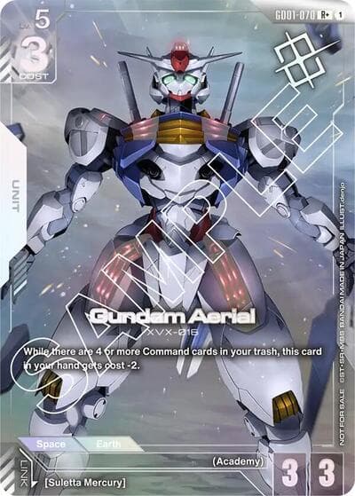 Gundam Aerial (Store Tournament Winner Pack 01)