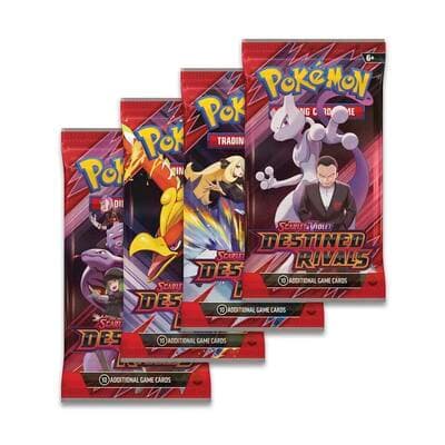 Destined Rivals Booster Pack Art Bundle [Set of 4]