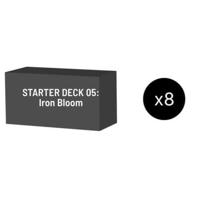 Starter Deck 05: Iron Bloom Display Case