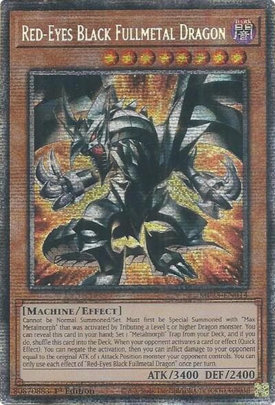Red-Eyes Black Fullmetal Dragon