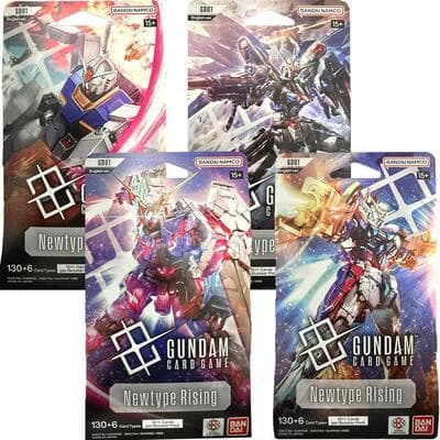 Newtype Rising Sleeved Booster Pack Art Bundle [Set of 4]