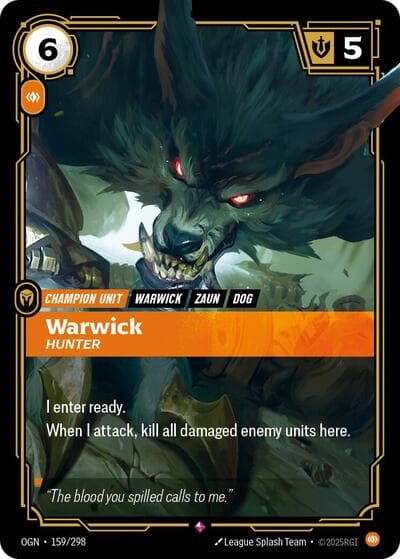 Warwick, Hunter