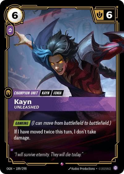 Kayn, Unleashed