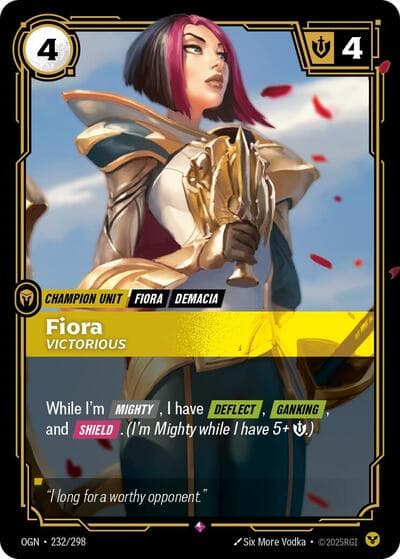 Fiora, Victorious