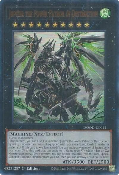 Jupiter the Power Patron of Destruction