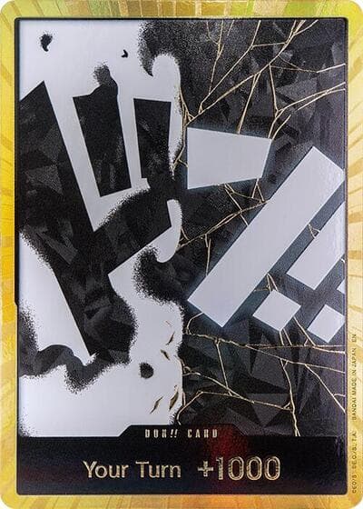 DON!! Card (Teach) (Gold)