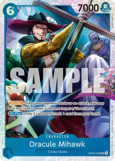 Dracule Mihawk - OP09-048 (Reprint)