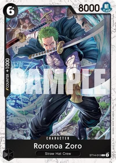 Roronoa Zoro - ST14-013 (Pirate Foil)