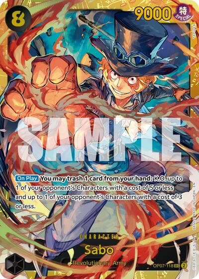 Sabo - OP07-118 (Reprint)