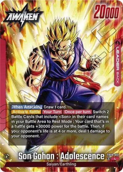 Son Gohan : Adolescence - FB08-001