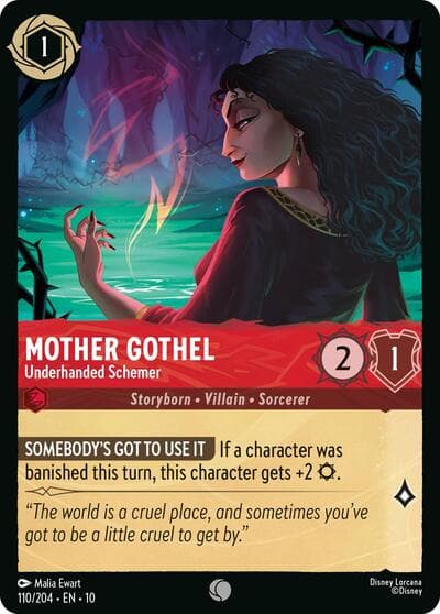 Mother Gothel - Underhanded Schemer