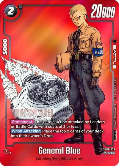 General Blue - SB02-059 (Limited Pack MANGA Version 02)