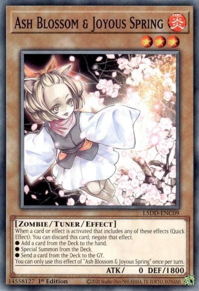 Ash Blossom & Joyous Spring (L5DD-ENC09)