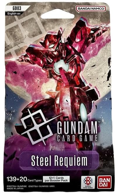 Steel Requiem Sleeved Booster Pack