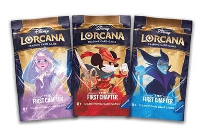 Disney Lorcana: The First Chapter Booster Pack Art Bundle [Set of 3]