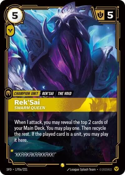 Rek'Sai, Swarm Queen (Alternate Art)