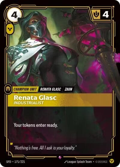 Renata Glasc, Industrialist