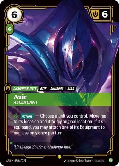 Azir, Ascendant (Alternate Art)