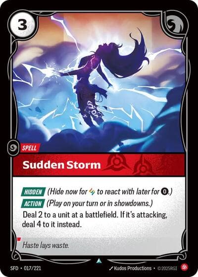 Sudden Storm
